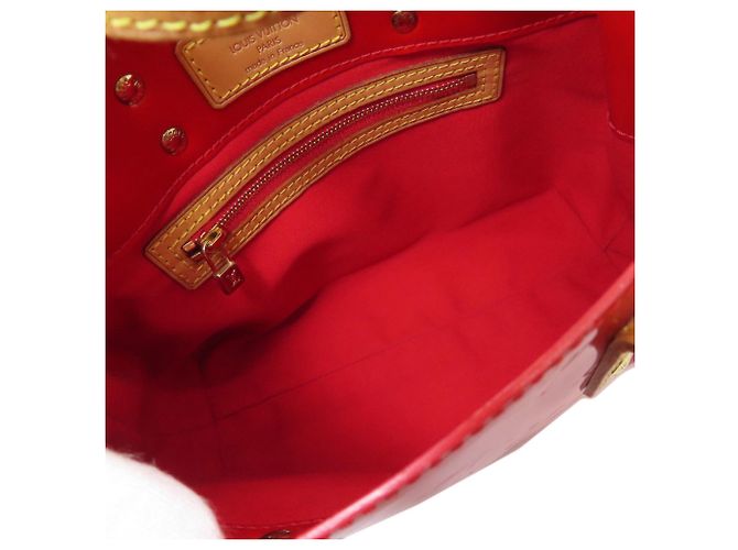 Borsa Louis Vuitton M91088 Lead PM Vernis Rosso - vista 5