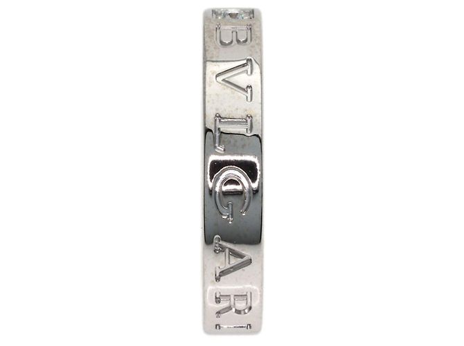 Bulgari Anello Bvlgari Double Logo 1P Diamond - vista 3