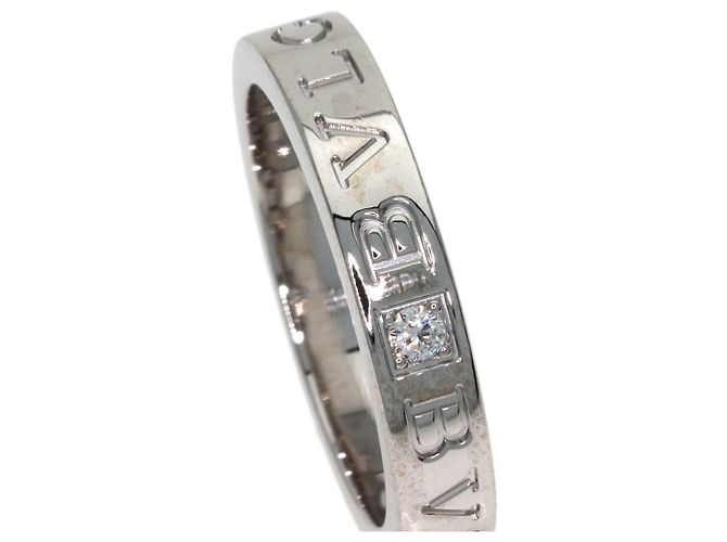 Bulgari Anello Bvlgari Double Logo 1P Diamond - vista 7