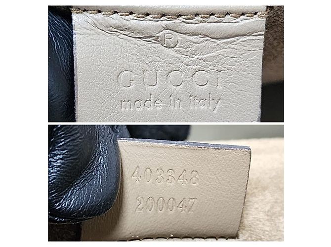 Gucci Dionysus Medium GG Supreme Monogram Borsa a tracolla Beige/Marrone - vista 2