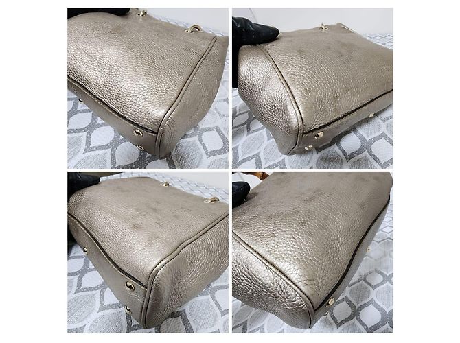 Gucci Small Bamboo Shopper Handtasche in Gold Golden - Ansicht 10
