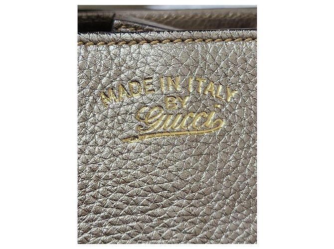 Gucci Small Bamboo Shopper Handtasche in Gold Golden - Ansicht 9