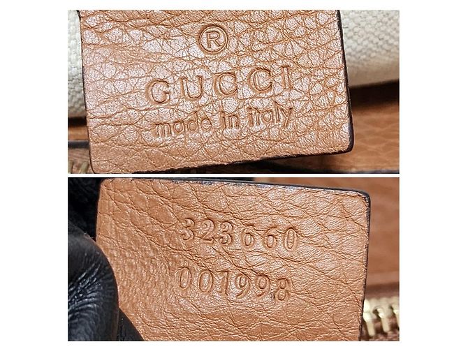 Gucci Bamboo Shopper Lederhandtasche - Braun - Ansicht 2