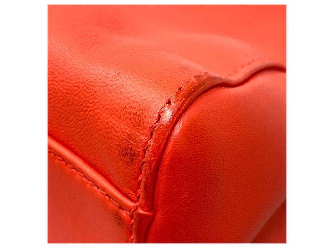 Borsa 2-Way Fendi Peekaboo Mini Arancione - vista 24