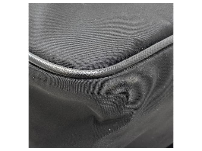 Borsa a tracolla in nylon nero Prada - vista 15