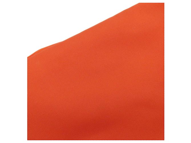 Borsa a tracolla Prada Logo in nylon arancione - vista 11