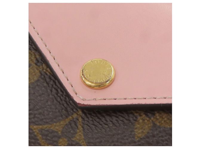 Louis Vuitton Monogram Rose Ballerine Bi-Fold Wallet Pink Monogramm - Ansicht 13