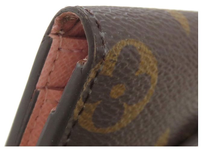 Louis Vuitton Monogram Rose Ballerine Bi-Fold Wallet Pink Monogramm - Ansicht 17