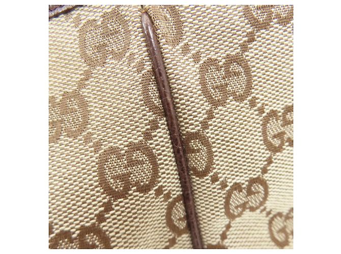 Borsa Tote Gucci GG Pattern Marrone - vista 13