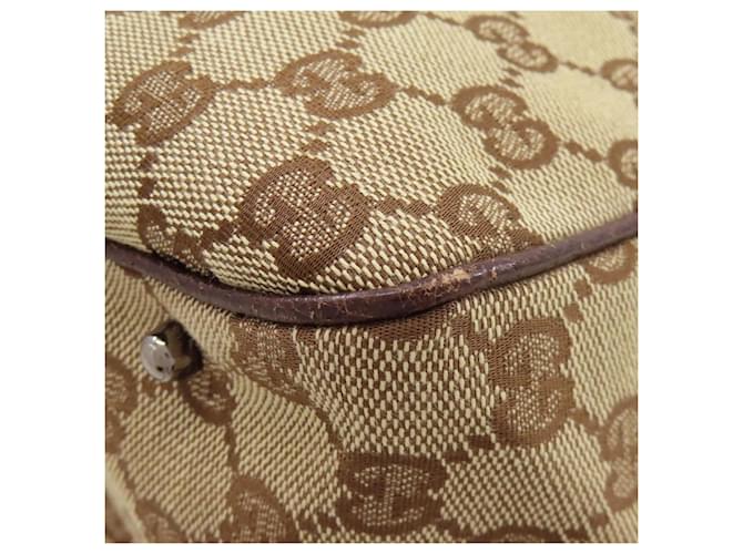 Borsa Tote Gucci GG Pattern Marrone - vista 20