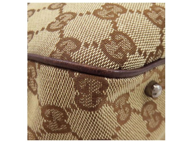 Borsa Tote Gucci GG Pattern Marrone - vista 21