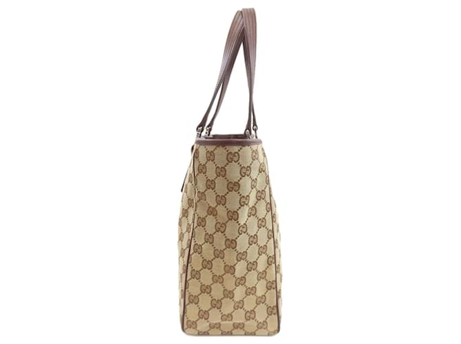 Borsa Tote Gucci GG Pattern Marrone - vista 3