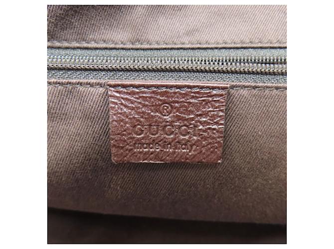 Borsa Tote Gucci GG Pattern Marrone - vista 6