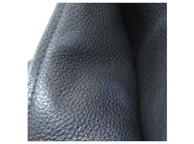 Borsa Tote Prada in pelle nera con logo Nero - vista 11