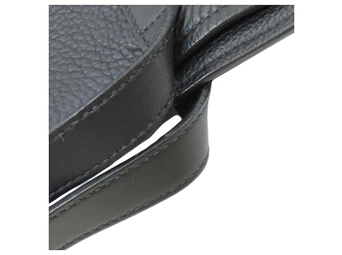 Borsa Tote Prada in pelle nera con logo Nero - vista 24