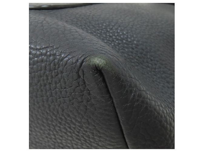 Borsa Tote Prada in pelle nera con logo Nero - vista 26