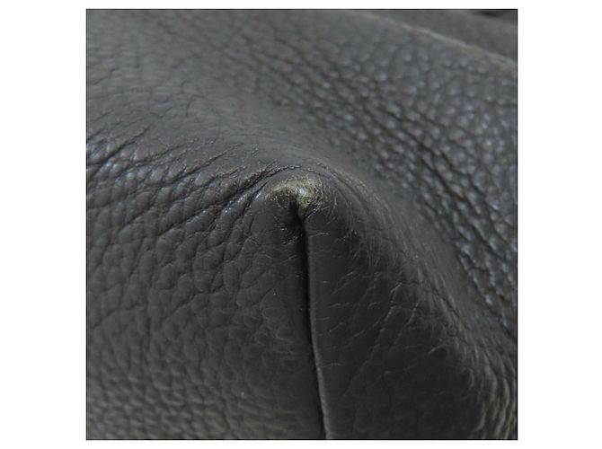 Borsa Tote Prada in pelle nera con logo Nero - vista 28