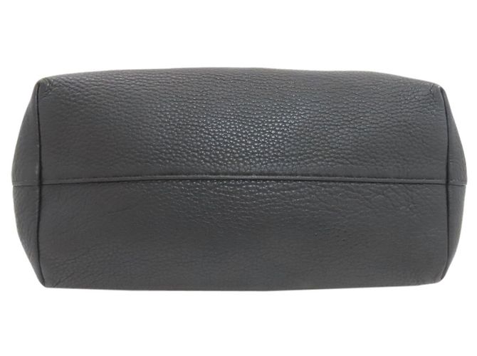 Borsa Tote Prada in pelle nera con logo Nero - vista 4