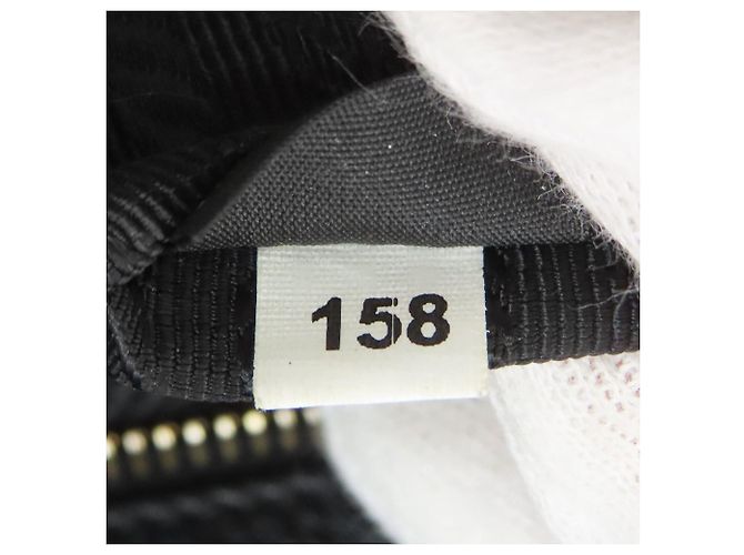 Borsa Tote Prada in pelle nera con logo Nero - vista 8