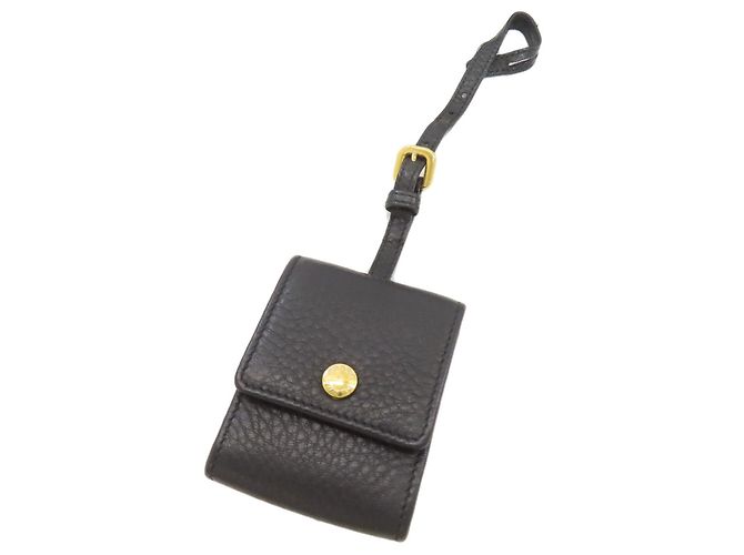 Borsa Tote Prada in pelle nera con logo Nero - vista 9