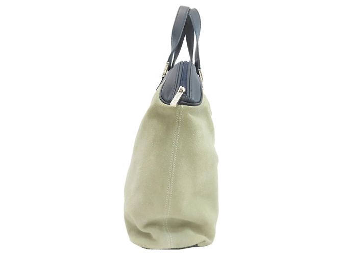 Borsa Tote Loewe Anagram Blu navy - vista 3