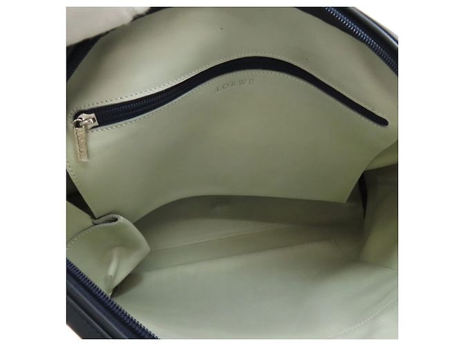 Borsa Tote Loewe Anagram Blu navy - vista 5