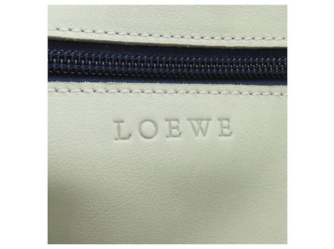 Borsa Tote Loewe Anagram Blu navy - vista 6