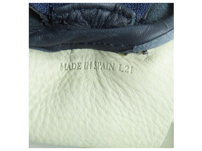 Borsa Tote Loewe Anagram Blu navy - vista 7