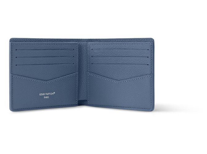 Louis Vuitton Portafoglio Damier Pixel Blu - vista 2