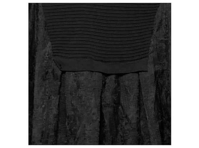 Autre Marque Spitzenkleid FRENCH PAVE Schwarz - Ansicht 3