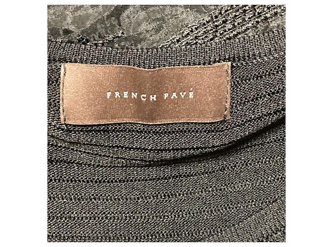 Autre Marque Spitzenkleid FRENCH PAVE Schwarz - Ansicht 4