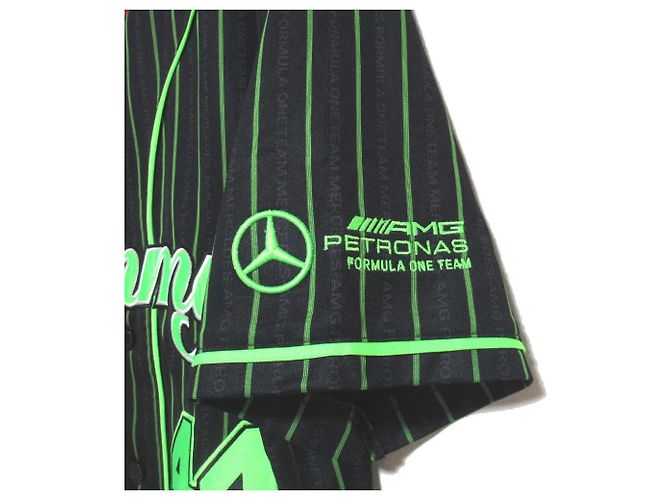 Autre Marque Camicia da baseball in cotone Tommy Hilfiger Nero - vista 4