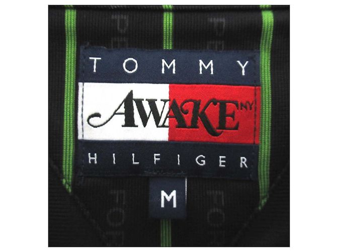 Autre Marque Camicia da baseball in cotone Tommy Hilfiger Nero - vista 7