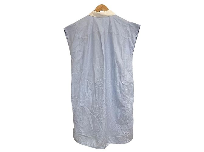 Abito chemisier Burberry Blu Blu chiaro - vista 3
