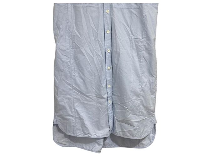 Abito chemisier Burberry Blu Blu chiaro - vista 5