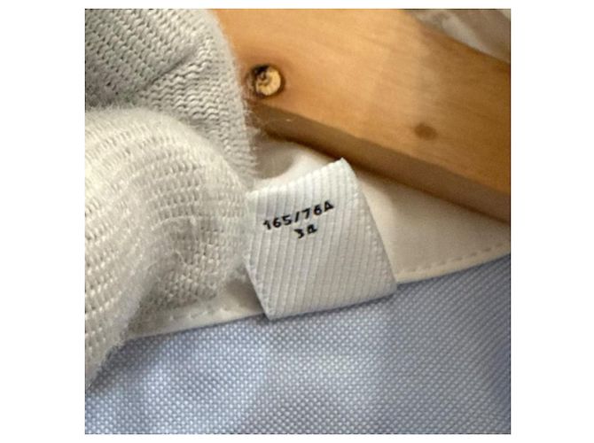 Abito chemisier Burberry Blu Blu chiaro - vista 7