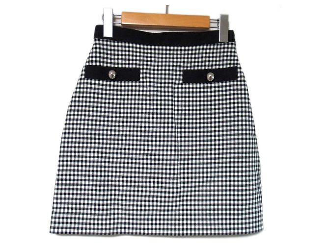 Gucci Gingham-Karo-Set Schwarz Weiß - Ansicht 5