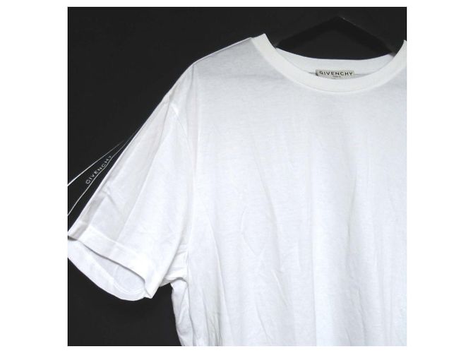 Camiseta de manga corta Givenchy con detalles de cinta Negro Blanco - vista 3