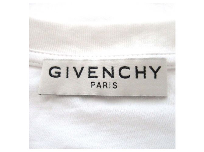 Camiseta de manga corta Givenchy con detalles de cinta Negro Blanco - vista 7