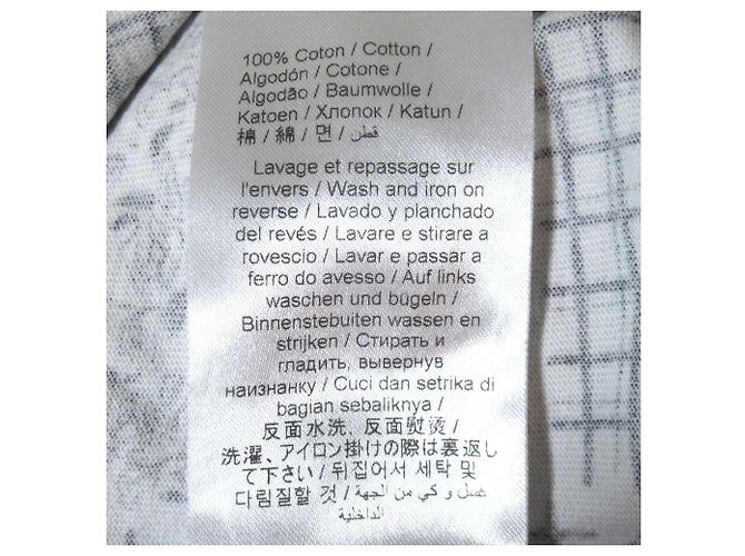 Camiseta de algodón con estampado floral y cuadros Kenzo Negro Blanco - vista 6