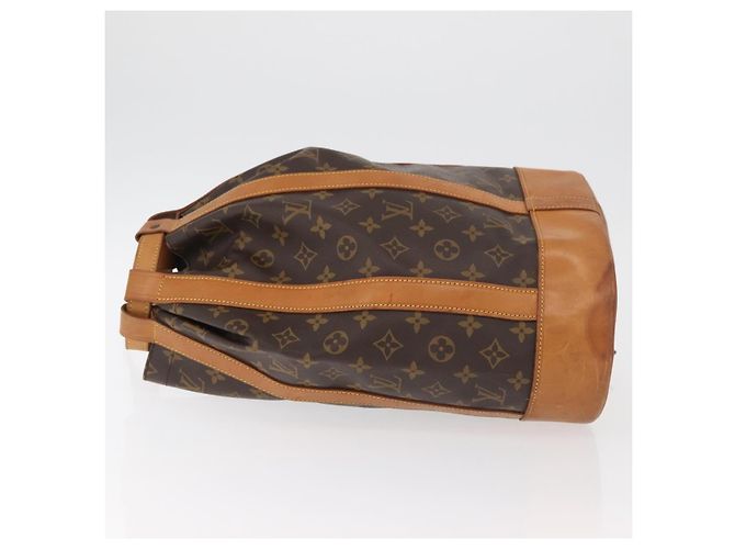 Zaino Louis Vuitton Randonnee Monogram Canvas PM Marrone - vista 4