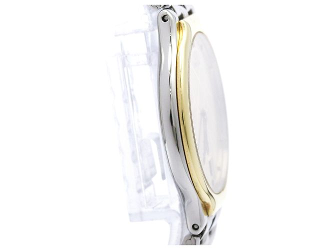 Relógio Omega De Ville Symbol em ouro K18 e aço, quartz - vista 8