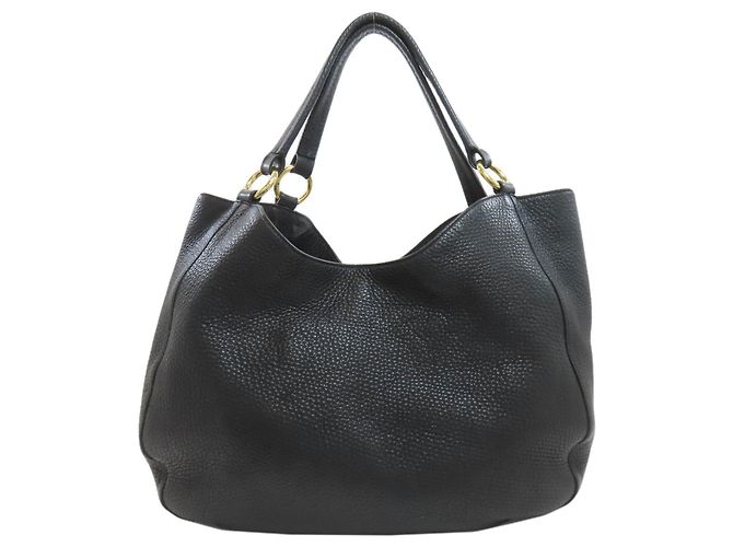 Borsa Tote Gucci 309531 Interlocking G Nero - vista 2