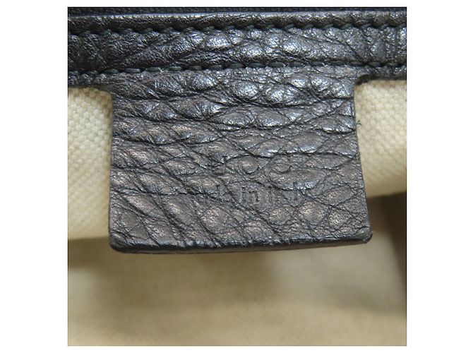 Borsa Tote Gucci 309531 Interlocking G Nero - vista 6