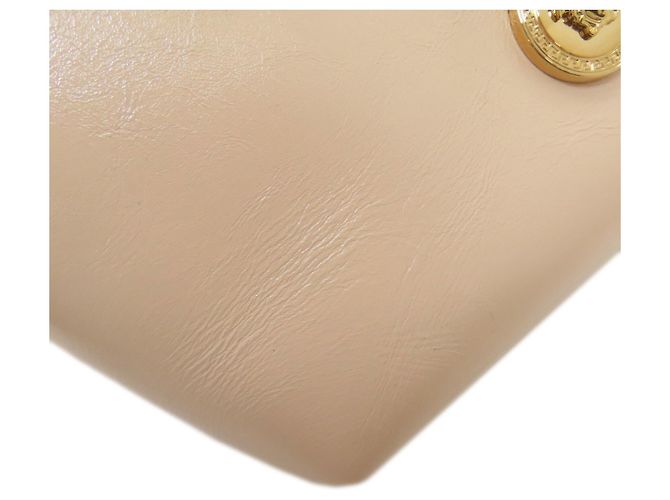 Borsa Versace Logo in pelle di vitello rosa - vista 13