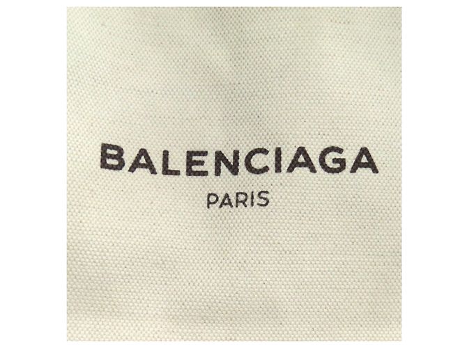 Everyday Borsa Cabas Balenciaga blu navy Nero Crudo - vista 15