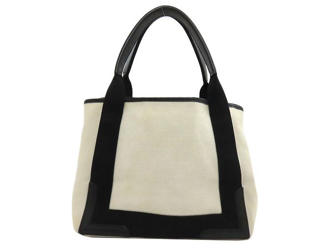 Everyday Borsa Cabas Balenciaga blu navy Nero Crudo - vista 2
