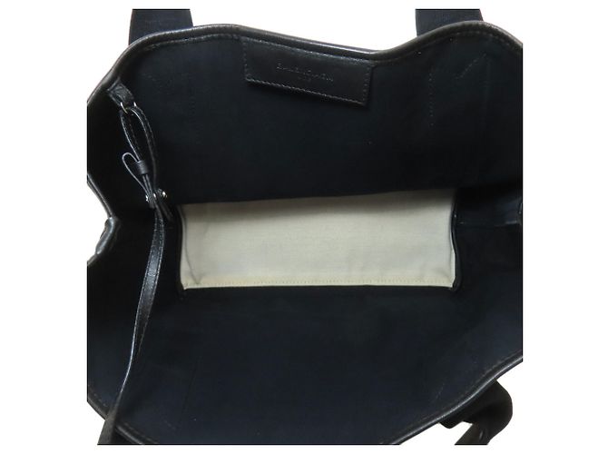 Everyday Borsa Cabas Balenciaga blu navy Nero Crudo - vista 5