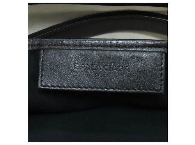 Everyday Borsa Cabas Balenciaga blu navy Nero Crudo - vista 6