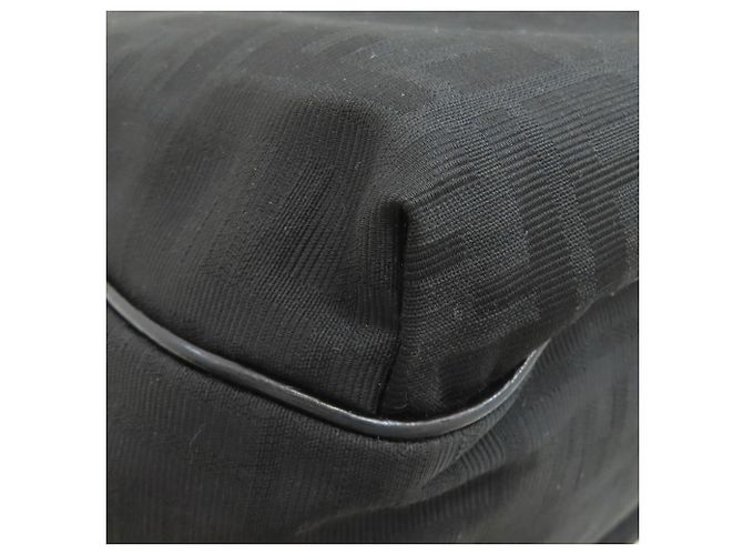 Borsa Tote Fendi Zucca Pattern Nero - vista 18